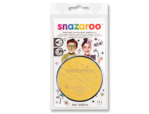 Краска д/лица и тела 18 мл золото металлик