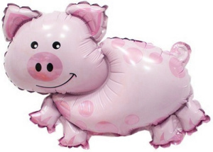 Шар на палочке Поросенок