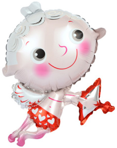 Шар на палочке Ангел