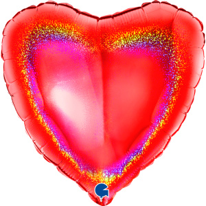 18068GHR-Heart-18inc-Glitter-Holographic-Red-1