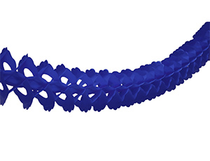Гирлянда бум Декор синяя 3,6м