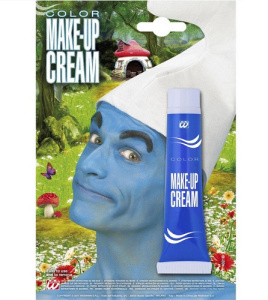 Грим в тюбике синий