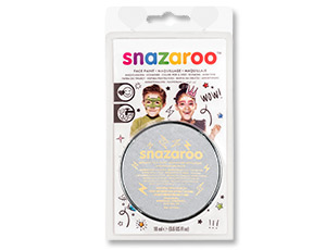 Краска д/лица и тела 18 мл серебро металлик