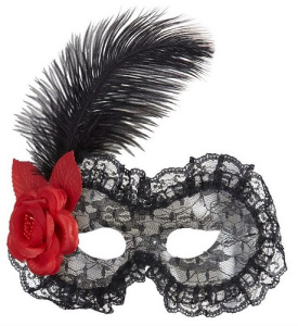 Маска Роза кружевная