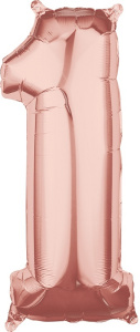 36594-number-`1`-rose-gold-26-inch