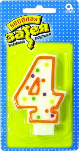 Свеча -цифра 