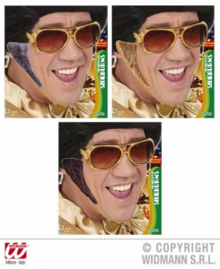 Бакенбарды накладные седые