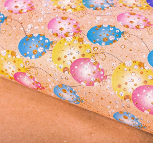 Бумага крафт Воздушные шары 50*70см