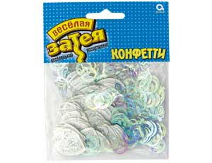 Конфетти Кольца Сердца 14гр/A