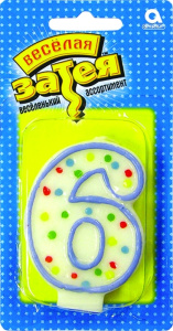 Свеча -цифра 