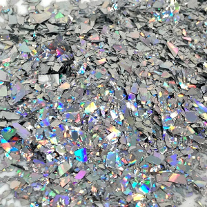 Конфетти слюда голография Серебро 20гр