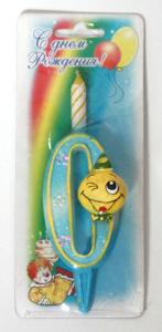 3200 свеча тортовая цифра 