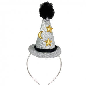 Ободок Шляпка серебро