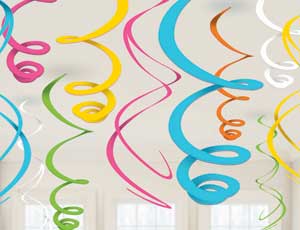 Спираль бум ассорти 55см 12шт/уп