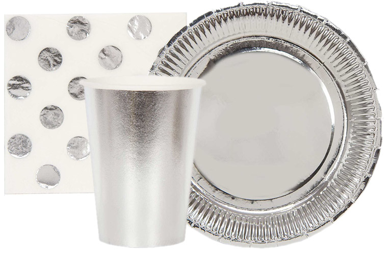 серебристый