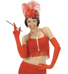 Головной убор в стиле 30-х красн