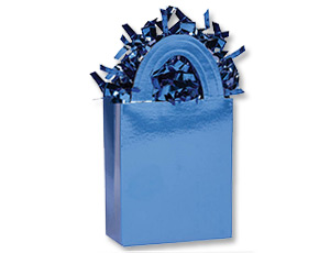 Грузик д/шара Сумочка синий 160гр