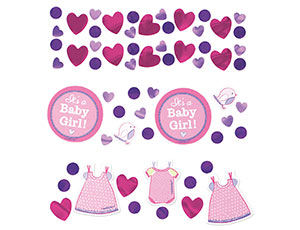 Конфетти С Рожден Малышка 3 вида 34гр/А