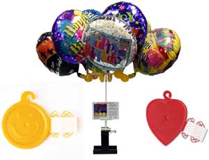 Грузик для шара С лентой Улыбка Желт 8гр (1)