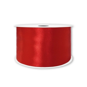 Лента Атлас Красный 25мм*22,85м