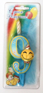 3209 свеча тортовая цифра 