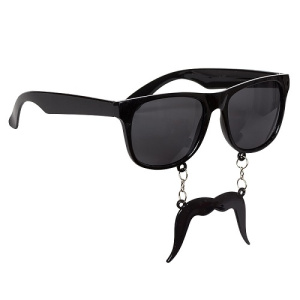 Очки Черные с усами