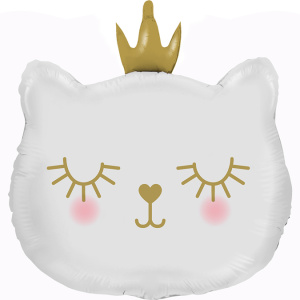 G72096-Cat-Princess-White