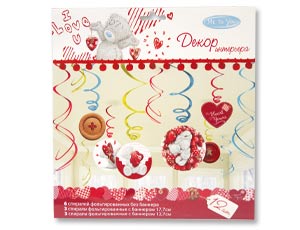 Спираль Me To You Red 46-60см 12шт