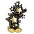 42463-star-cluster-black-&-gold