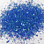Конфетти слюда голография голубой 20гр