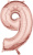 36604-number-`9`-rose-gold-26-inch